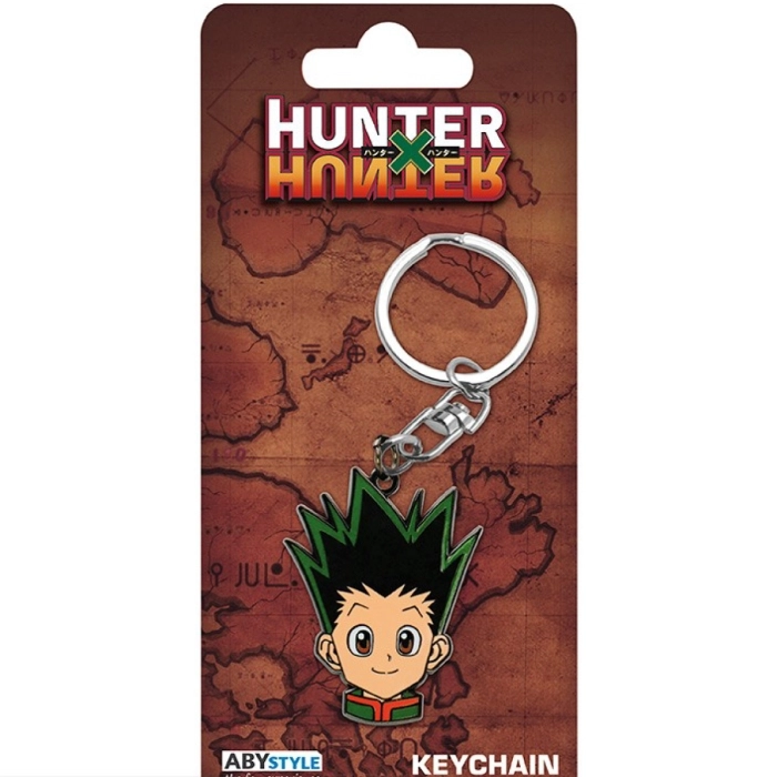 hunter x hunter - keychain - gon's head