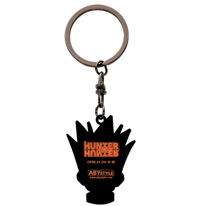 hunter x hunter - keychain - gon's head: 3