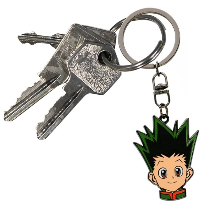 hunter x hunter - keychain - gon's head