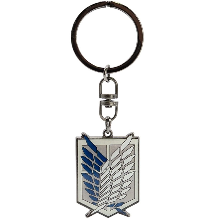 attack on titan - keychain - scouts