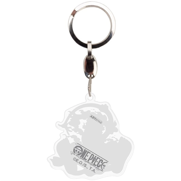 one piece - acryl keychain - luffy gear 5th