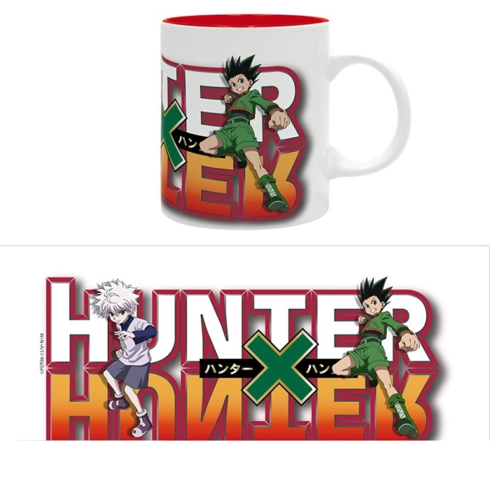 hunter x hunter - tazza 320ml - gon & killua