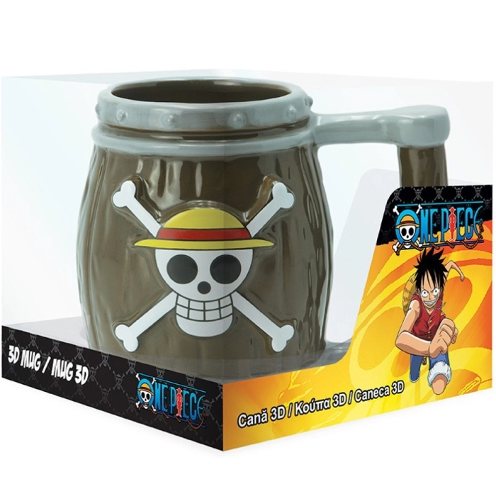 one piece - tazza 3d - barrel