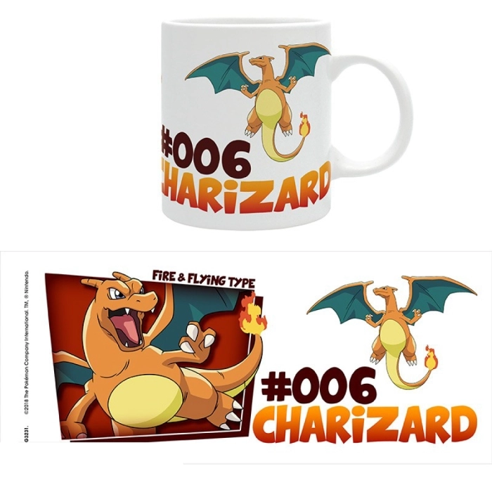 pokemon - tazza 320ml - charizard