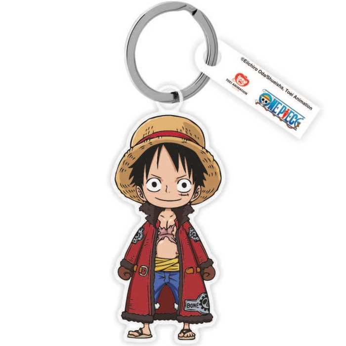 one piece - portachiavi plexiglass - luffy