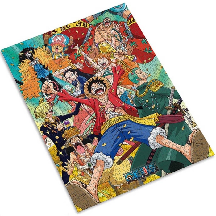 one piece - jigsaw puzzle 1000 pieces - ciurma di cappello di paglia