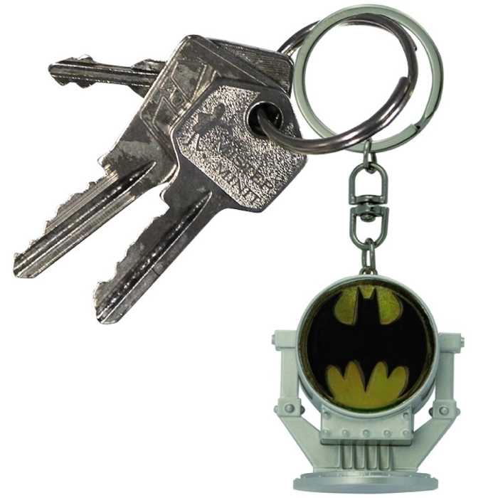 dc comics - keychain 3d premium - bat-signal