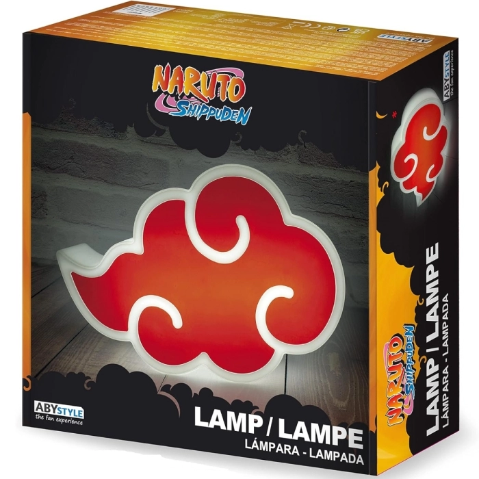 naruto shippuden - lampada - akatsuki cloud