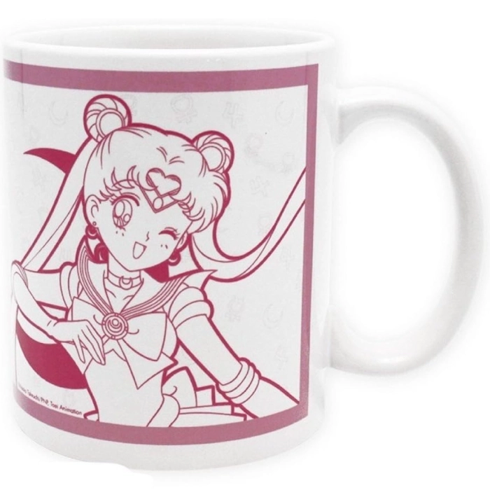 sailor moon - tazza 320ml - sailor moon e luna