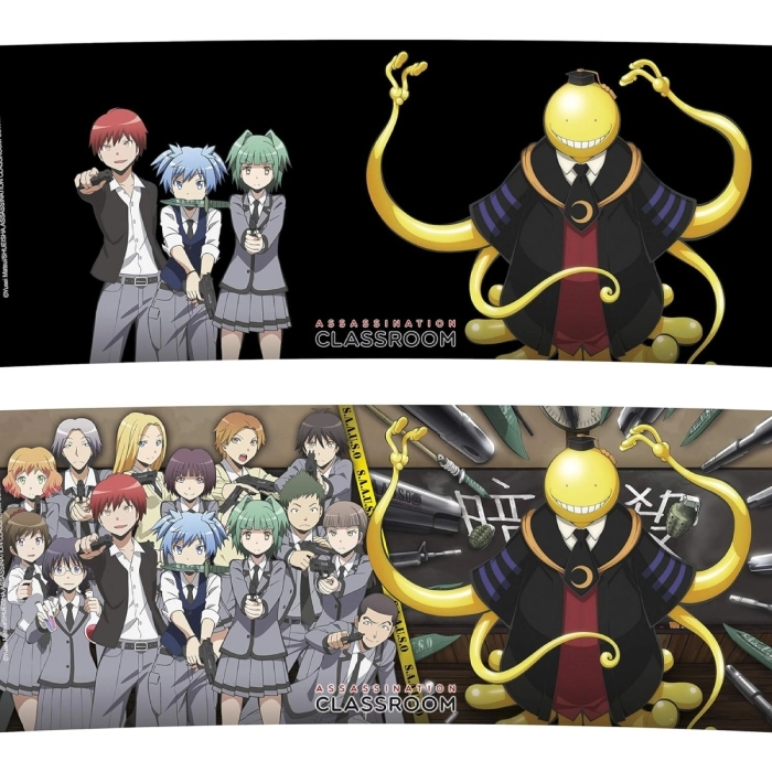 assassination classroom - tazza heat change 460ml - koro attacked