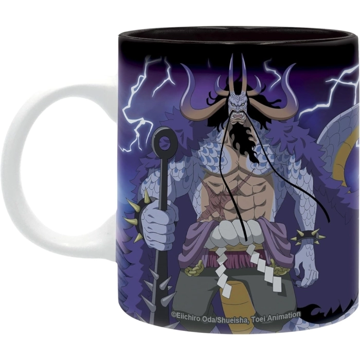 one piece - tazza 320ml - luffy vs kaido