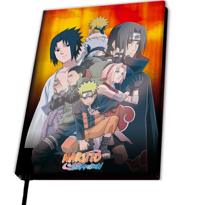 naruto shippuden - notebook a5 - konoha