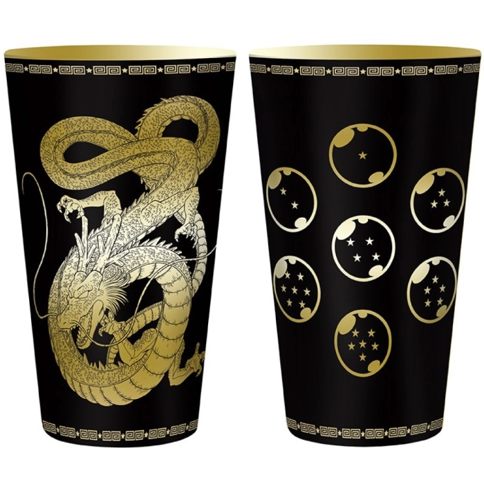dragon ball - confezione regalo premium - bicchiere xxl, tazza heat change, portachiavi 3d