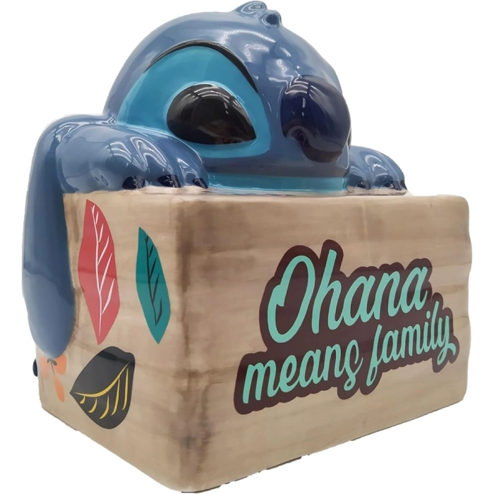 disney: lilo & stitch - biscottiera - stitch ohana