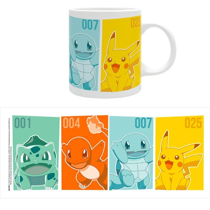 pokemon - tazza 320ml - starters