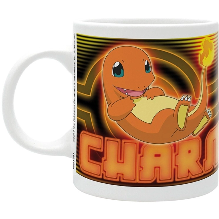 pokemon - tazza 320ml - charmander neon