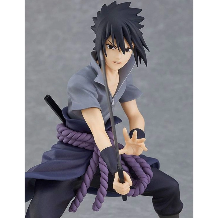 naruto shippuden - sasuke uchiha - statua 17cm