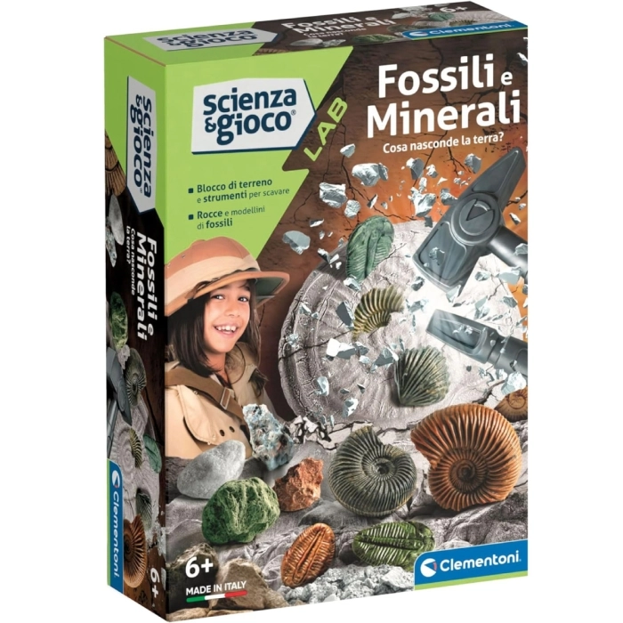 scienza e gioco - fossili e minerali