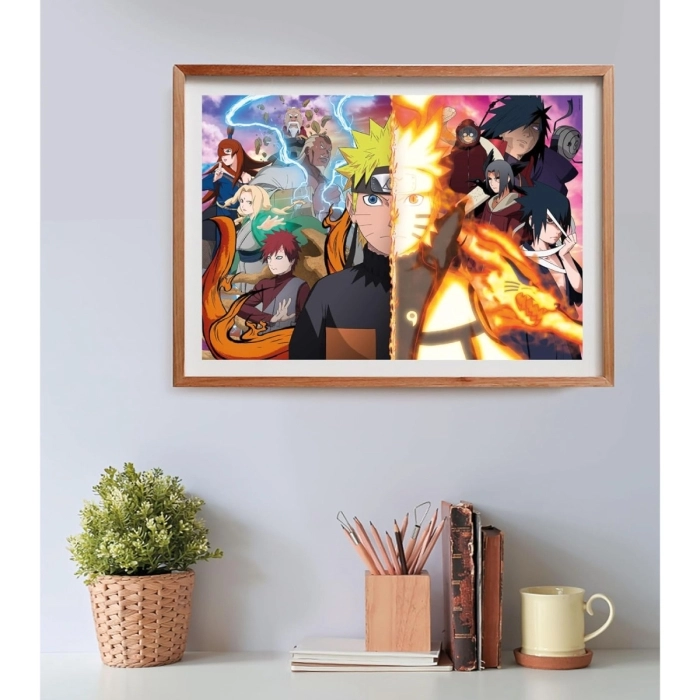 naruto shippuden 1 - anime puzzle collection - puzzle 500 pezzi