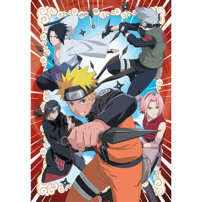 naruto shippuden - naruto uzomaki - puzzle 1000 pezzi