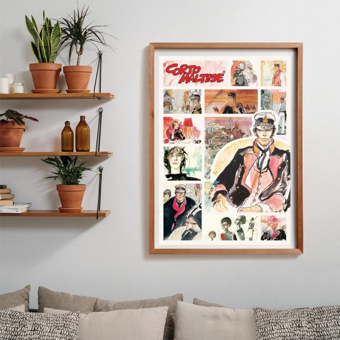 corto maltese - puzzle compact + poster - puzzle 1000 pezzi