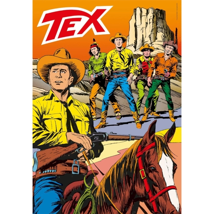 tex - puzzle compact + poster - puzzle 1000 pezzi