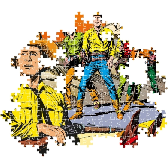 tex - puzzle compact + poster - puzzle 1000 pezzi