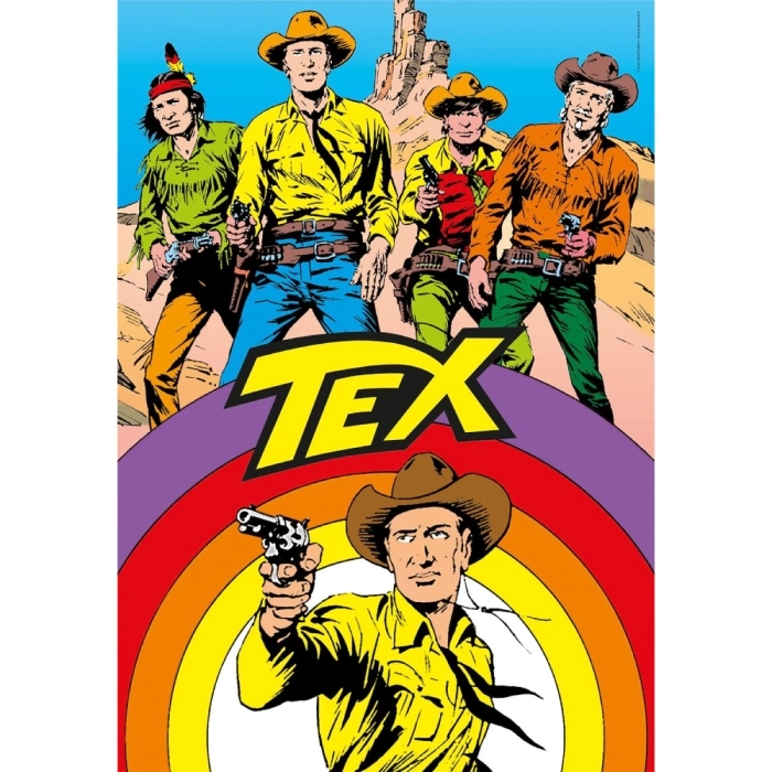 tex - puzzle compact + poster - puzzle 1000 pezzi