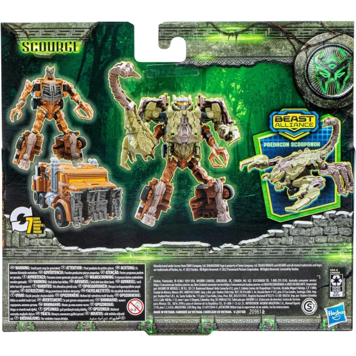 trasformers: rise of the beasts - scourge / scorponox