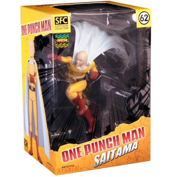 one punch man - saitama - statua 16cm