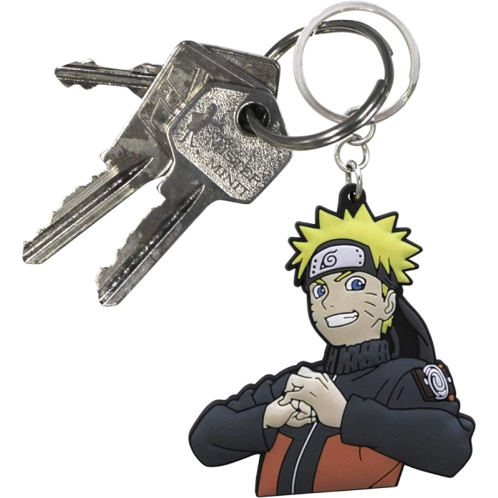 naruto shippuden - keychain pvc - naruto