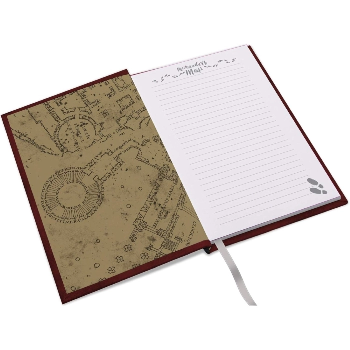 harry potter - notebook a5 - mappa del malandrino