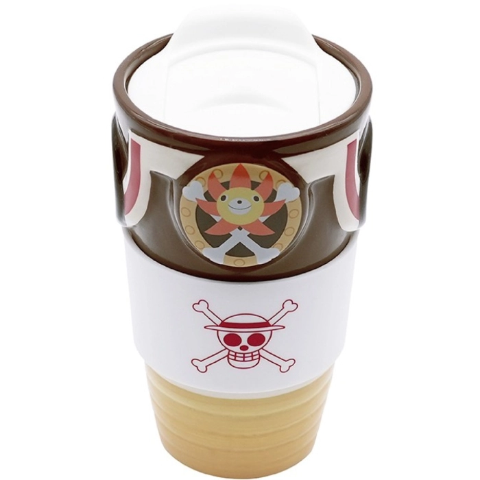 one piece - tazza da viaggio in ceramica - thousand sunny