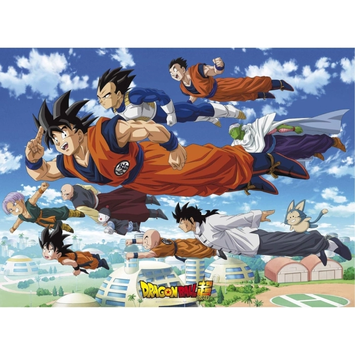 dragon ball super - set 2 chibi poster 52x38cm - goku & amici