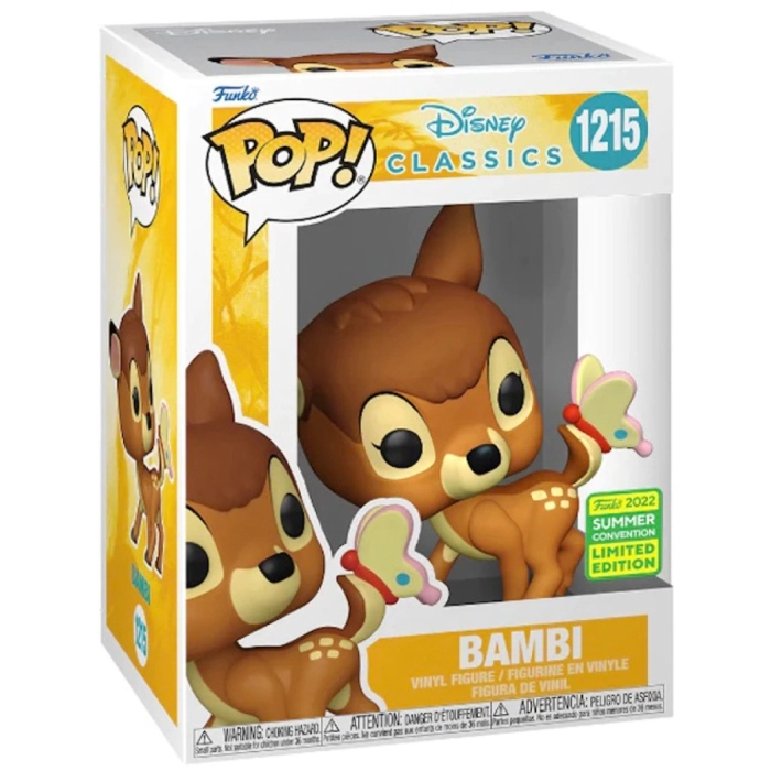 disney classic - bambi 9cm - funko pop 1215