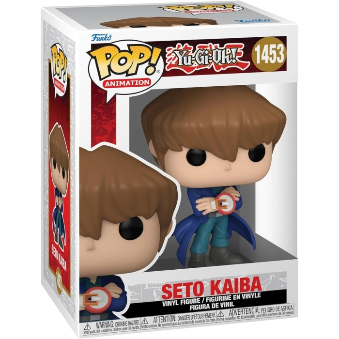 yu-gi-oh! - seto kaiba 9cm - funko pop 1453