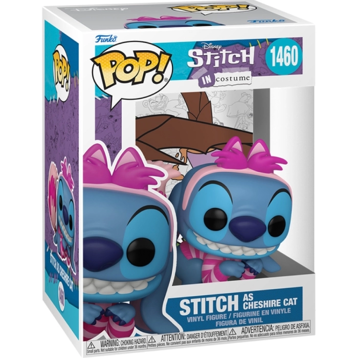 disney: lilo & stitch in costume - stitch as cheshire - funko pop 1460