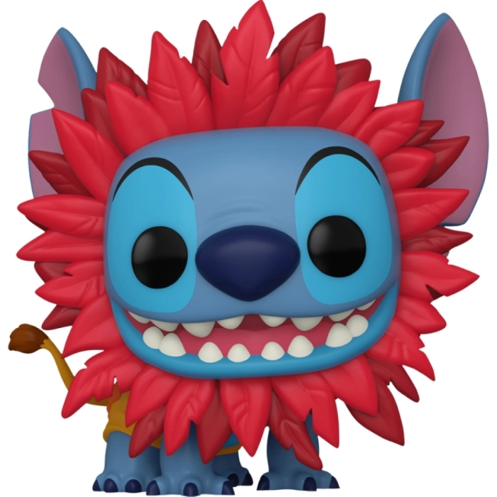 disney: lilo & stitch in costume - stitch as simba - funko pop 1461