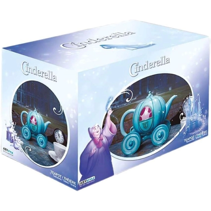 disney: cenerentola - teiera - carrozza