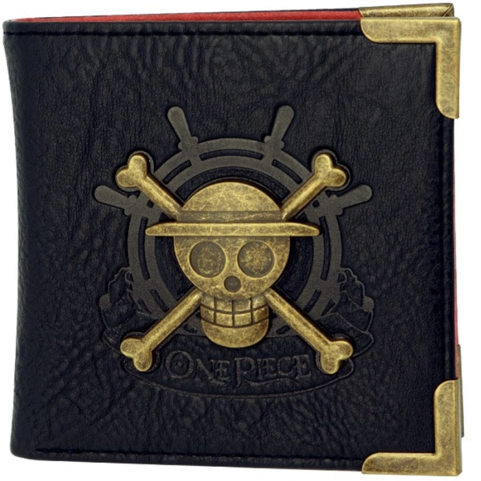 one piece - portafoglio - skull