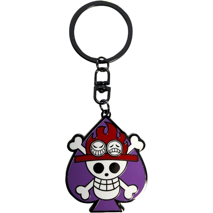 one piece - keychain - skull ace: 2