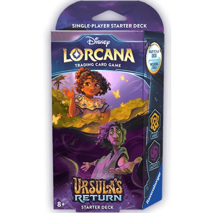 lorcana - ursula's return - ametista & ambra - starter deck (eng)