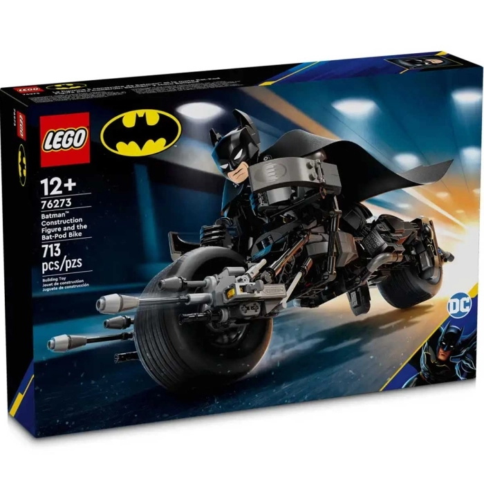 76273 - personaggio costruibile di batman con bat-pod