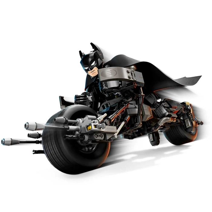 76273 - personaggio costruibile di batman con bat-pod