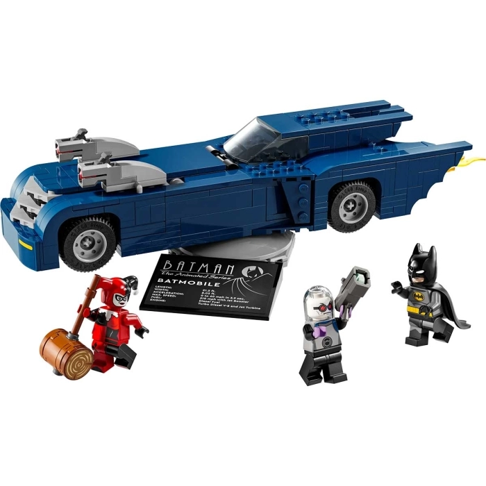 76274 - batman con batmobile vs. harley quinn e mr. freeze