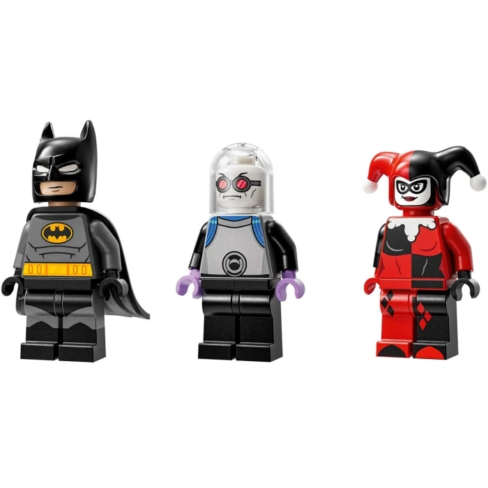 76274 - batman con batmobile vs. harley quinn e mr. freeze