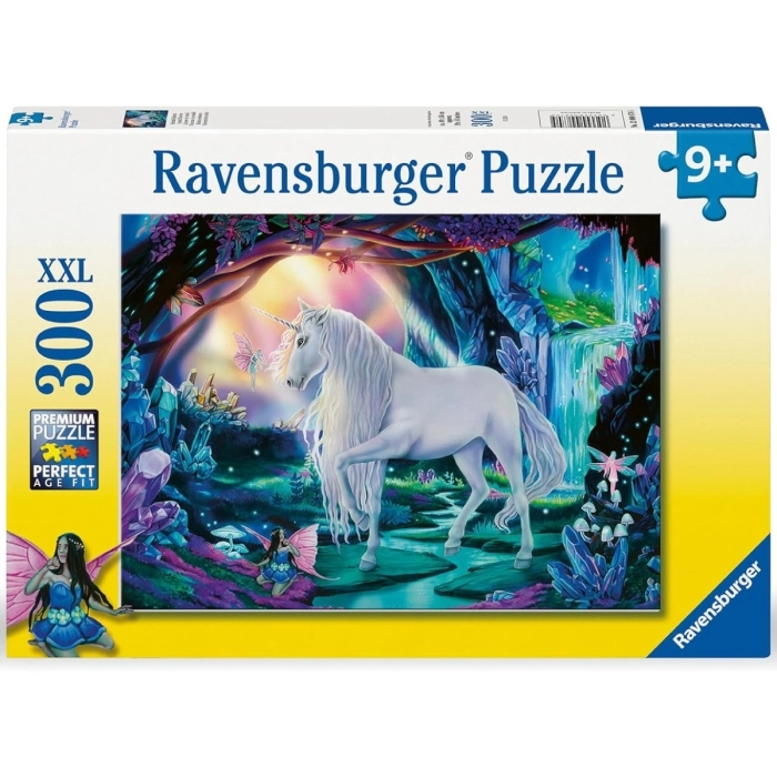 unicorno di cristallo - puzzle 300 pezzi xxl