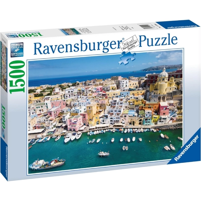 vista su procida - puzzle 1500 pezzi