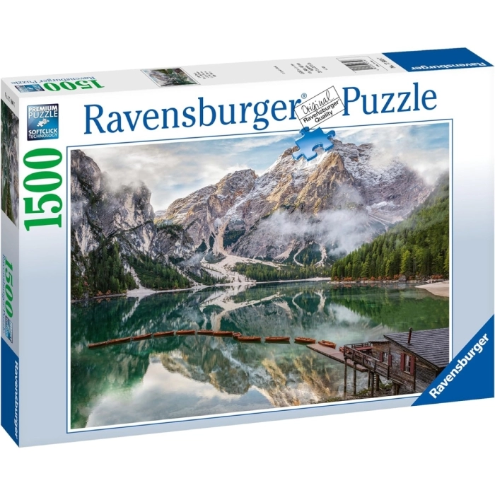 lago di braies - puzzle 1500 pezzi