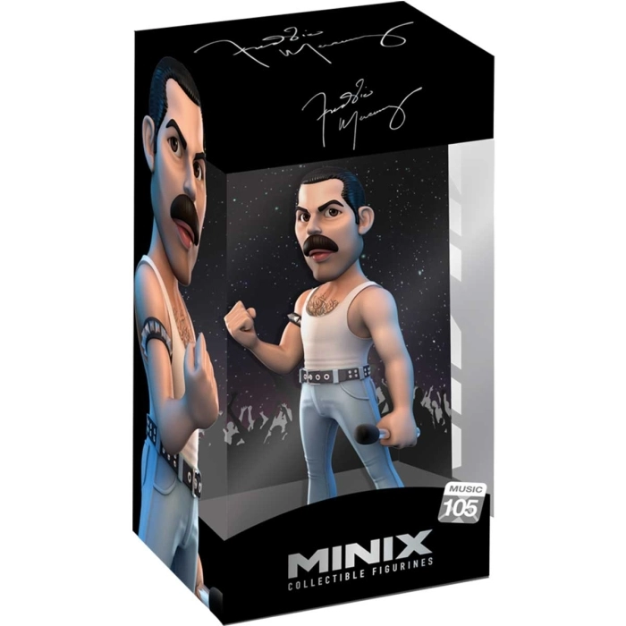 queen - freddie mercury - music 105 - minix collectible figurines